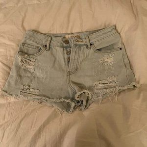 PacSun Denim Mid Rise Shorts